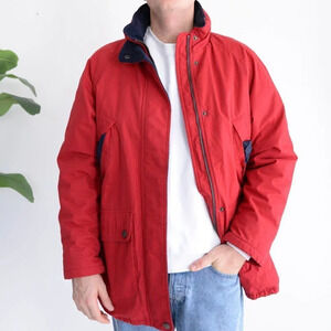 Pacific Trails	Red Vintage Y2K Winter Coat  ~Large